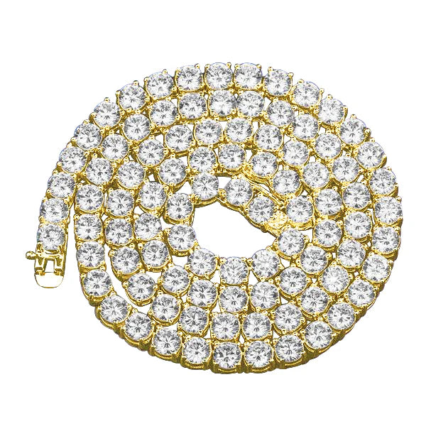 SPARKLE 4MM 925 SILVER TENNIS CHAIN I 928552