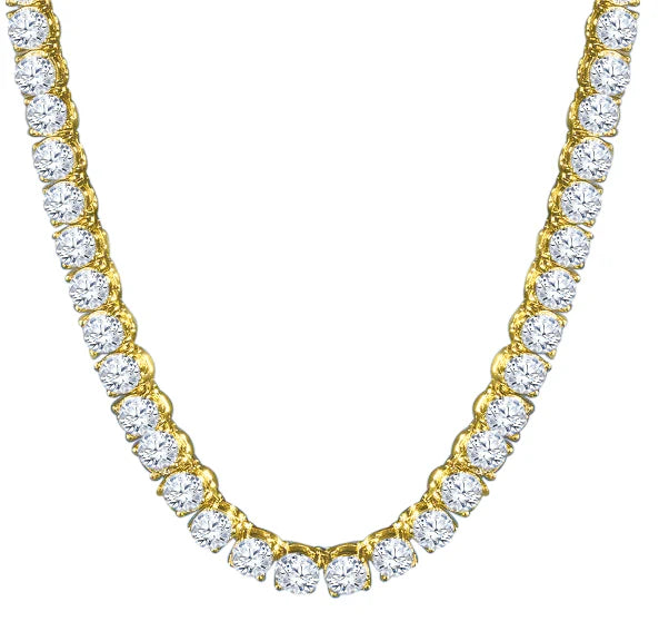 SPARKLE 4MM 925 SILVER TENNIS CHAIN I 928552