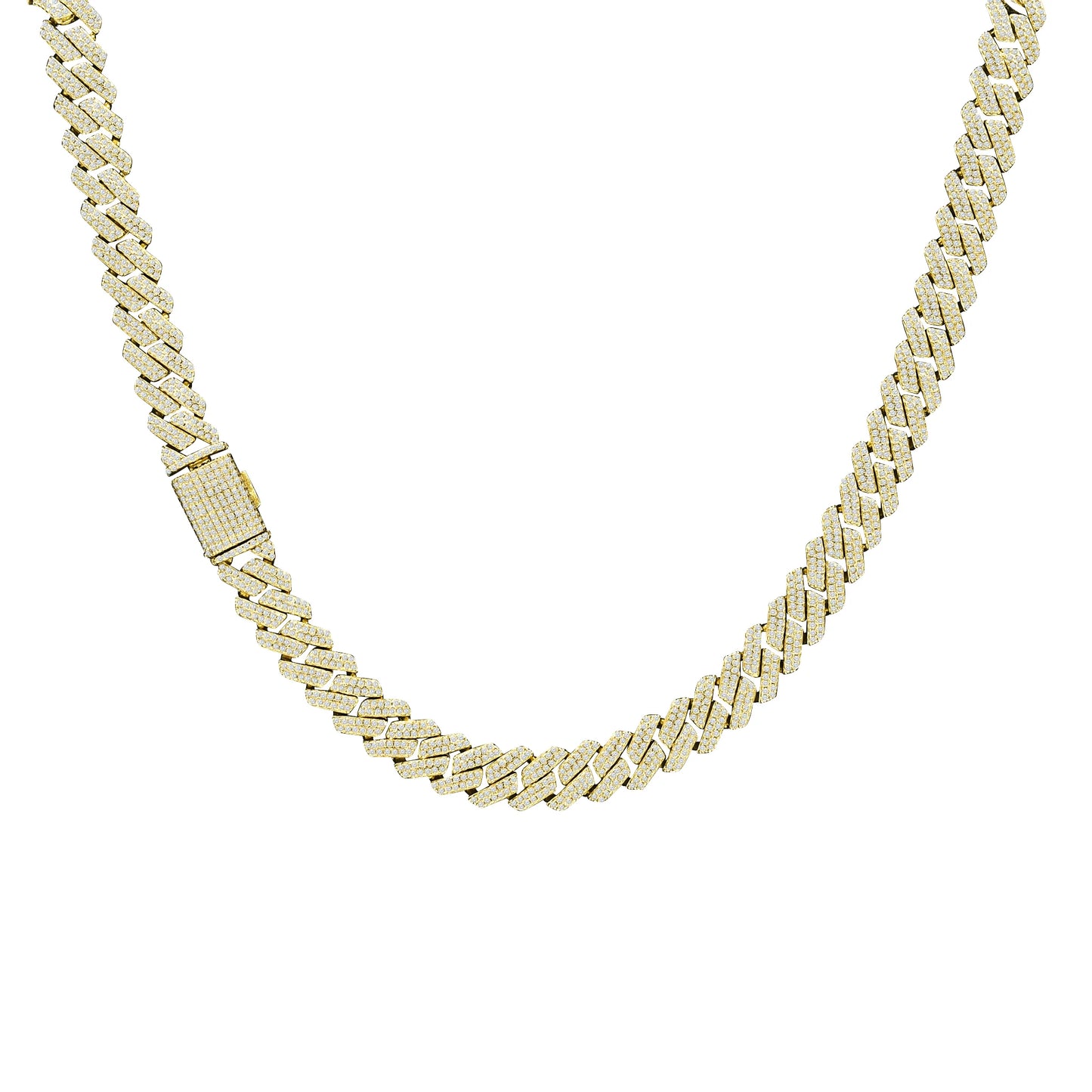 OPULENT 8 MM 925 MOISSANITE CUBAN CHAIN | 992452