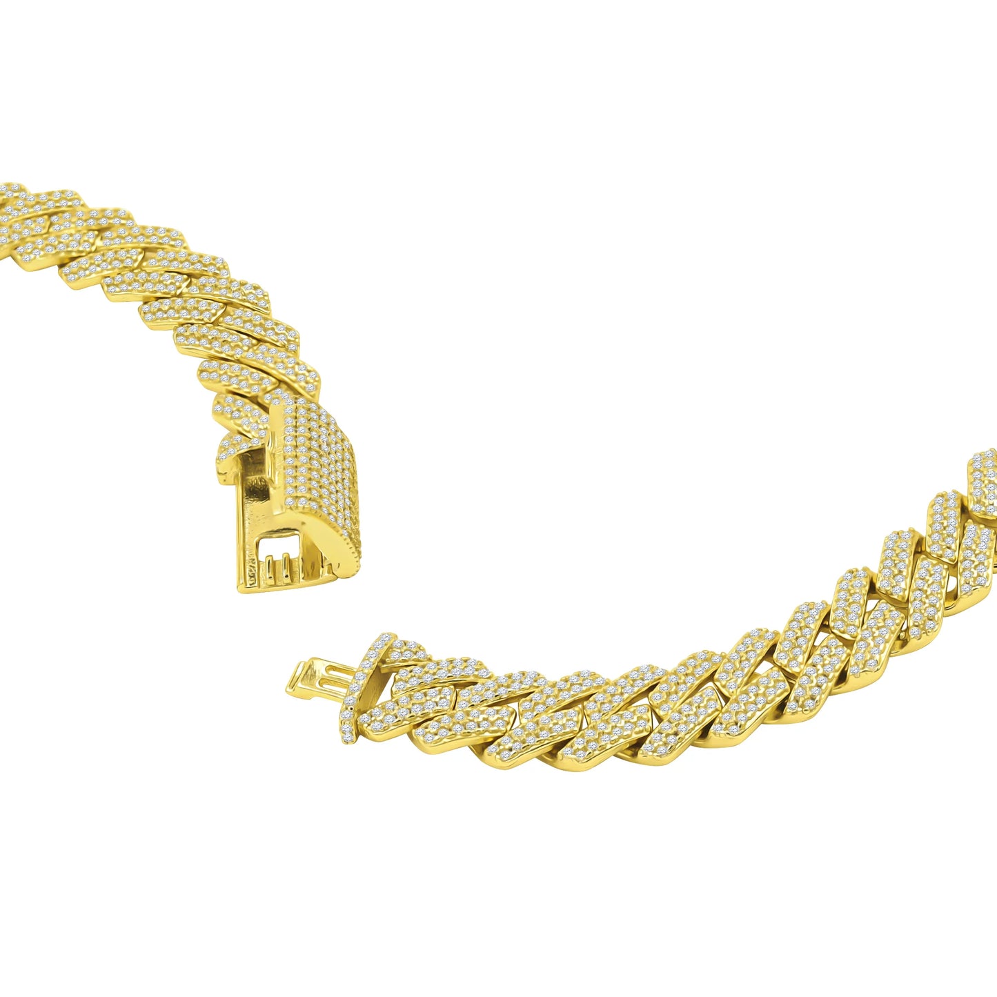 OPULENT 8 MM 925 MOISSANITE CUBAN CHAIN | 992452