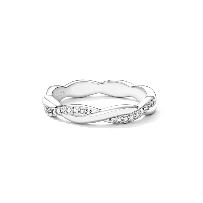 925-Sterling-Silver-Simple-Twisted-Ring-14k-Gold-Plated