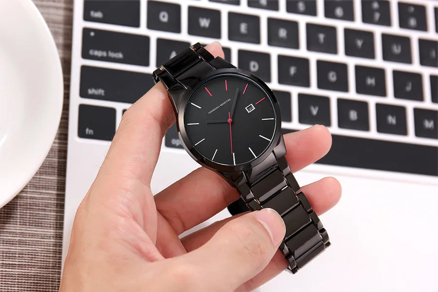 Men's Watch Relojes De Hombre Stainless Steel Quartz Luminous Classic Watches