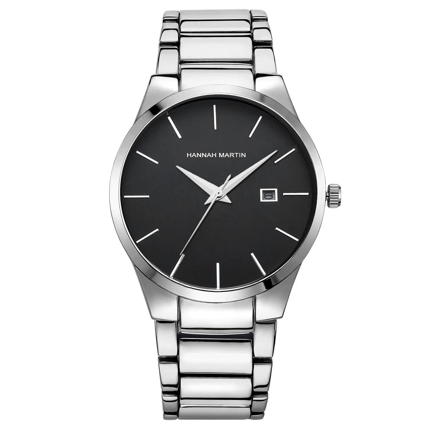 Men's Watch Relojes De Hombre Stainless Steel Quartz Luminous Classic Watches