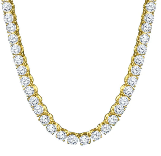 SPARKLE 4MM 925 SILVER TENNIS CHAIN I 928552