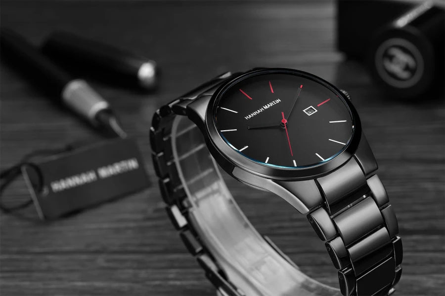 Men's Watch Relojes De Hombre Stainless Steel Quartz Luminous Classic Watches