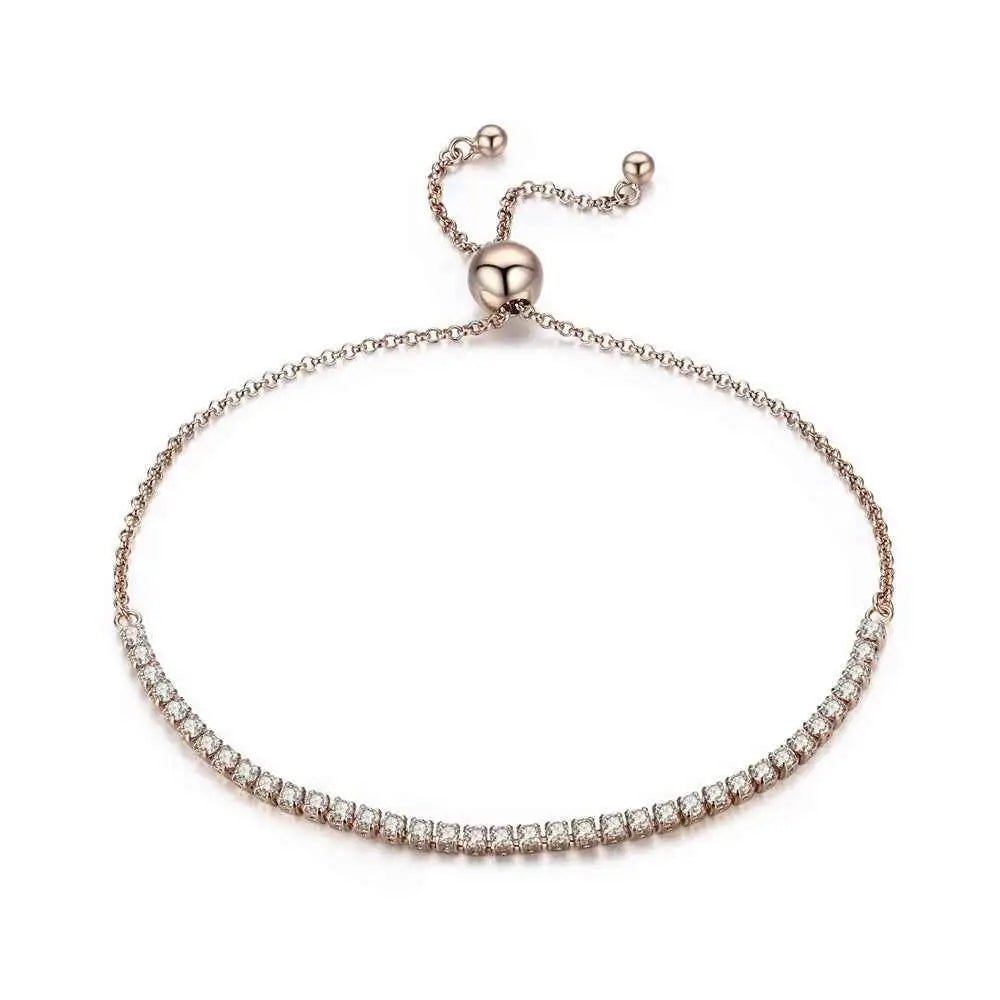Iced Out Tennis Bracelet – 925 Sterling Silver CZ Bracelet - Jewelry Iced