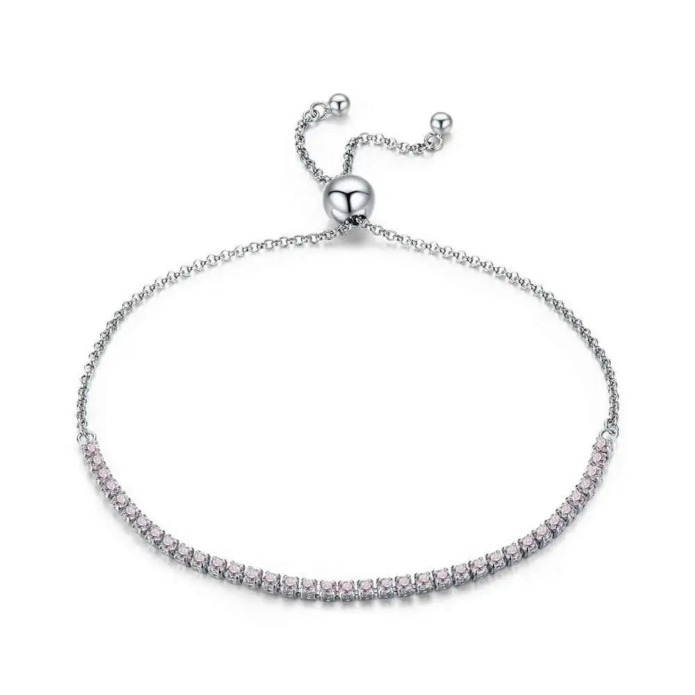 Iced Out Tennis Bracelet – 925 Sterling Silver CZ Bracelet - Jewelry Iced