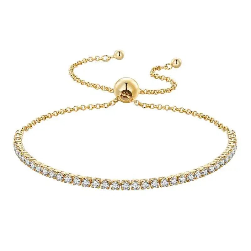 Iced Out Tennis Bracelet – 925 Sterling Silver CZ Bracelet - Jewelry Iced