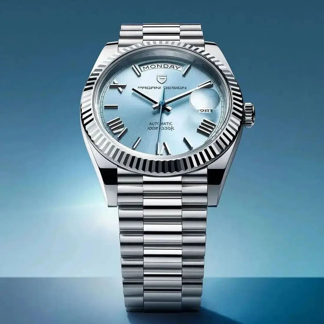 PAGANI DESIGN DD36 Men’s Automatic Watch | AR Sapphire Crystal, 10 Bar - Jewelry Iced