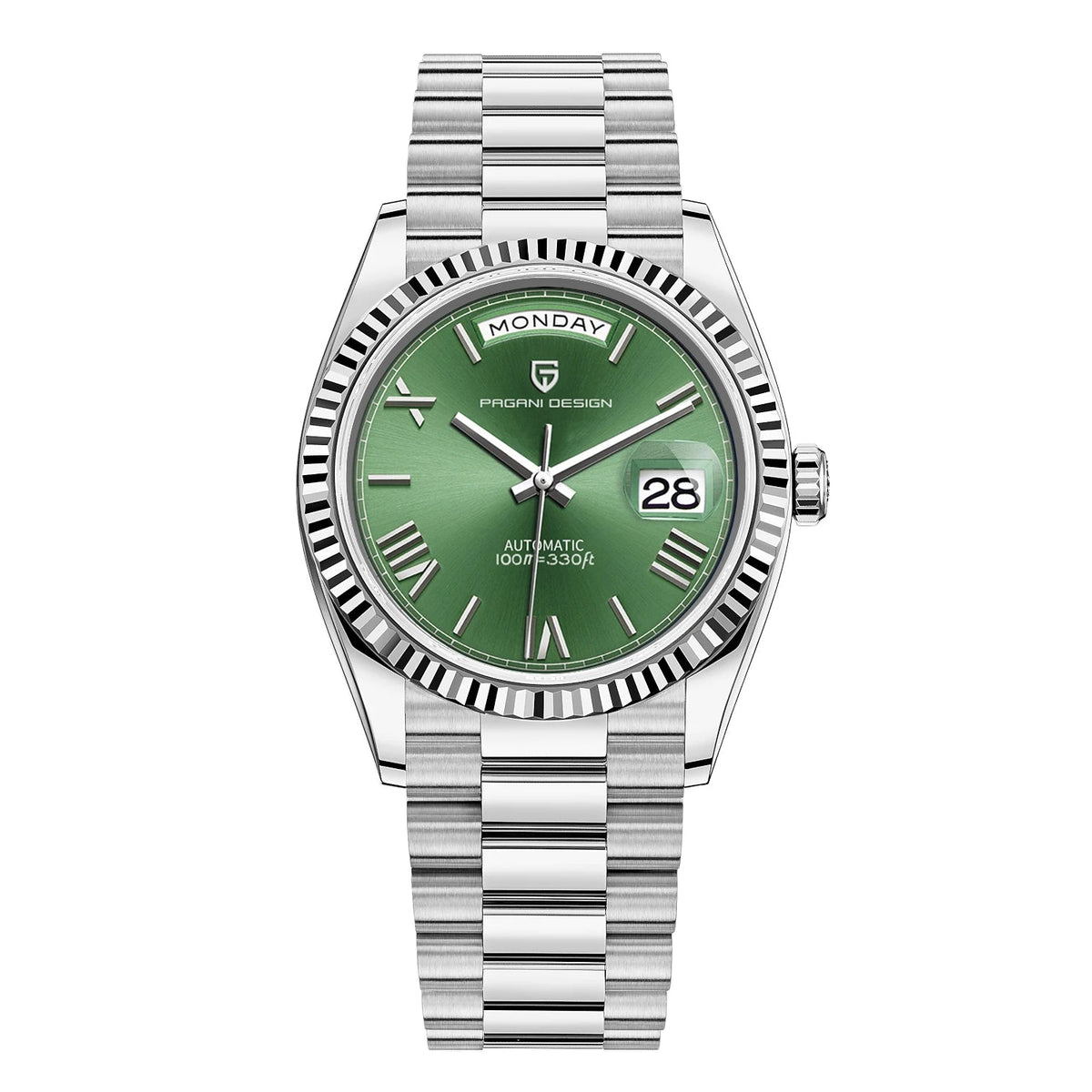 PAGANI DESIGN DD36 Men’s Automatic Watch | AR Sapphire Crystal, 10 Bar - Jewelry Iced