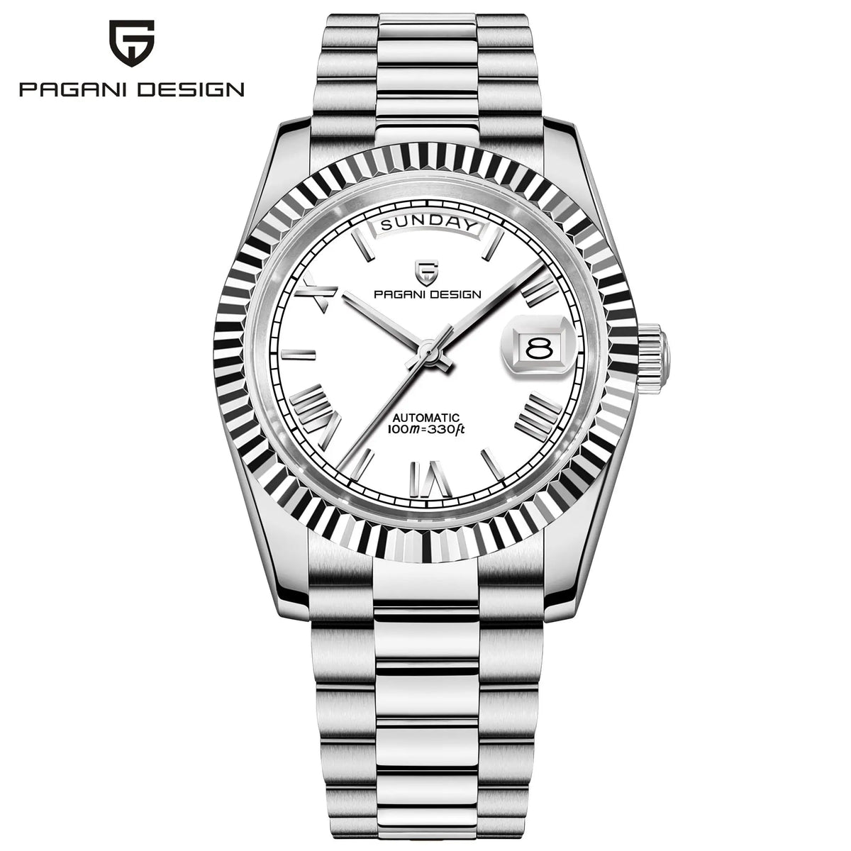 PAGANI DESIGN DD36 Men’s Automatic Watch | AR Sapphire Crystal, 10 Bar - Jewelry Iced