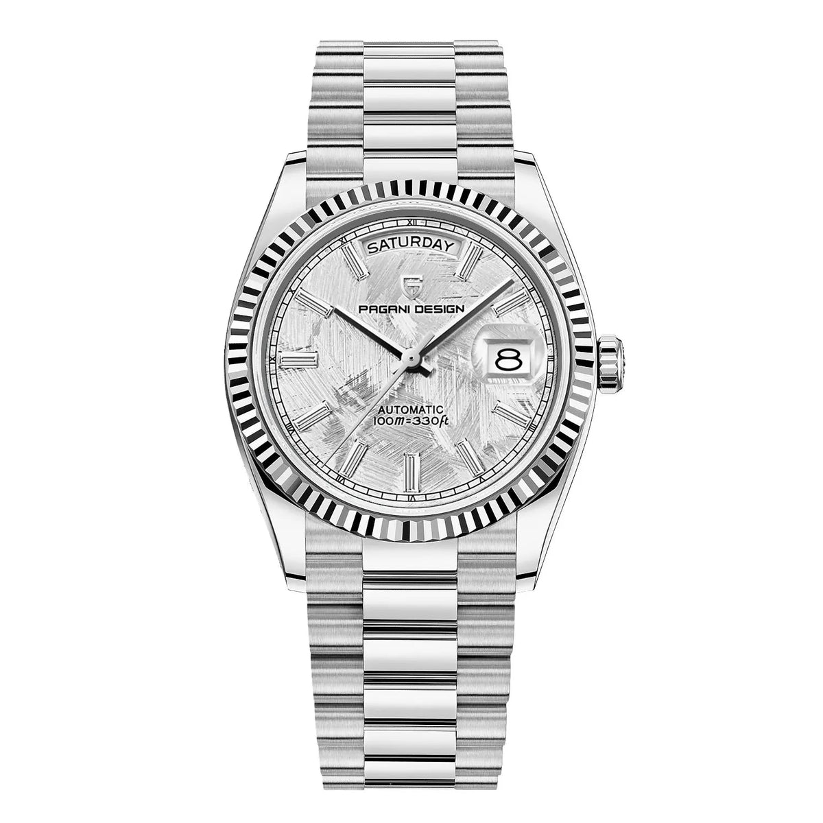 PAGANI DESIGN DD36 Men’s Automatic Watch | AR Sapphire Crystal, 10 Bar - Jewelry Iced