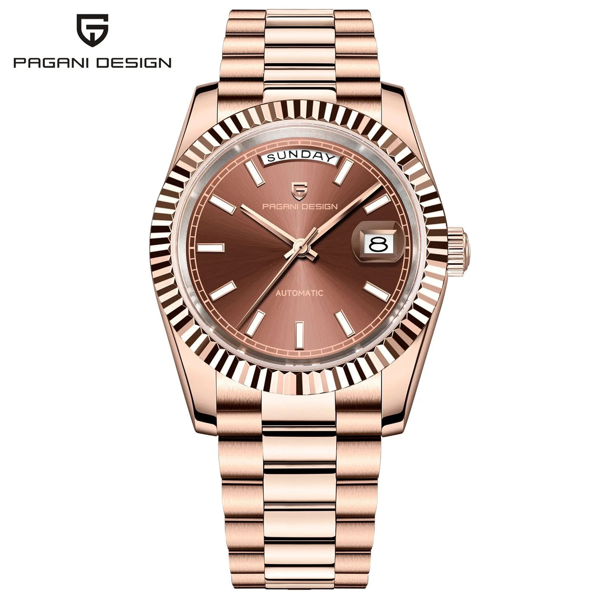 PAGANI DESIGN DD36 Men’s Automatic Watch | AR Sapphire Crystal, 10 Bar - Jewelry Iced