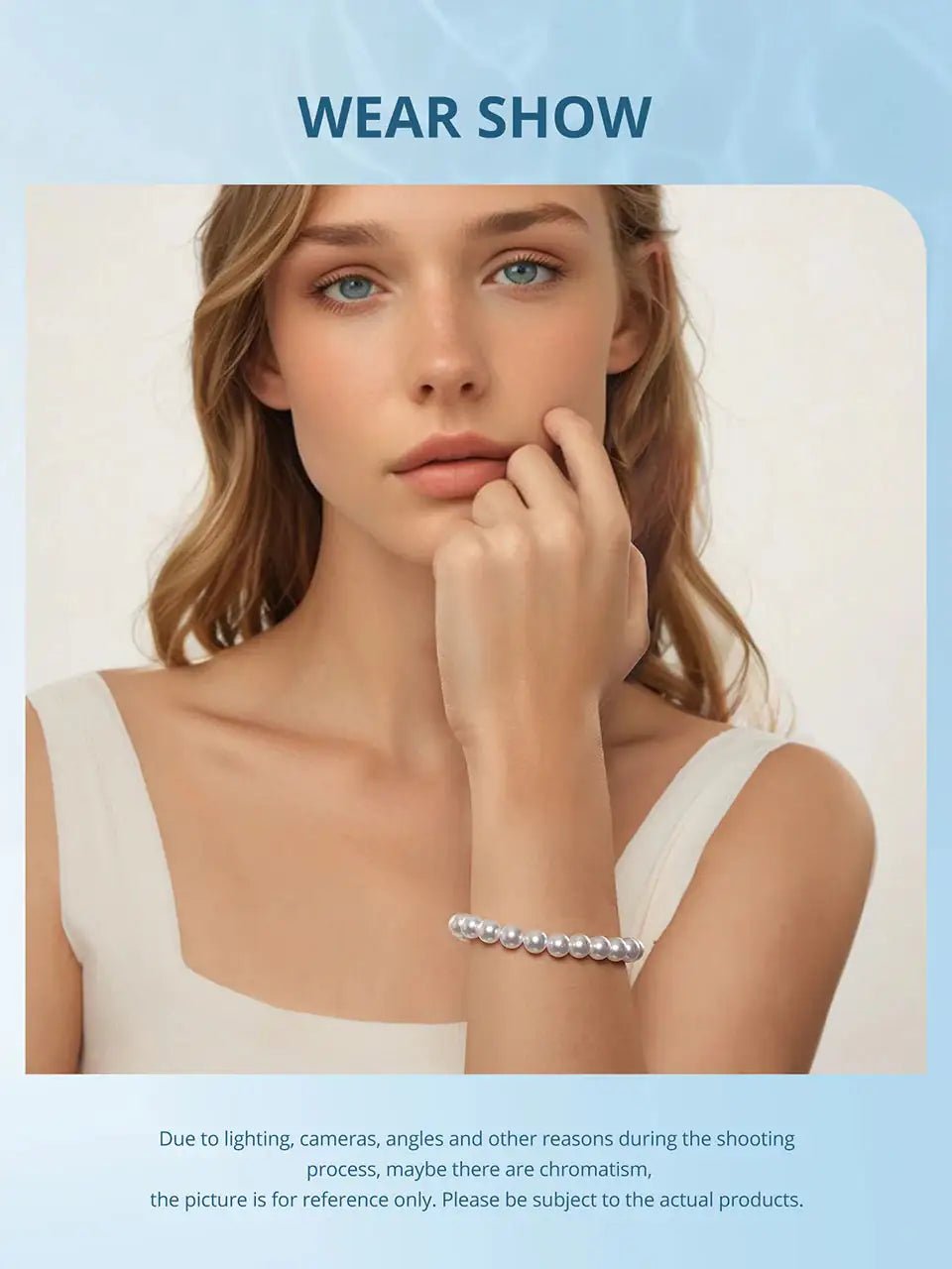 Pearl Chain Link Bracelet — 925 Sterling Silver - Jewelry Iced